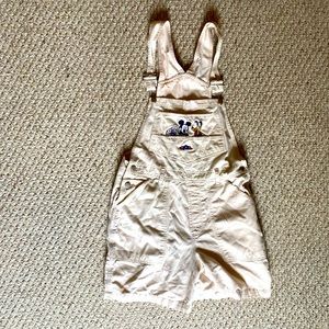 Tan Disney Overalls